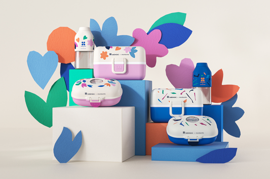Schoolbag-sized, lightweight & airtight - kids love Monbento lunchboxes!