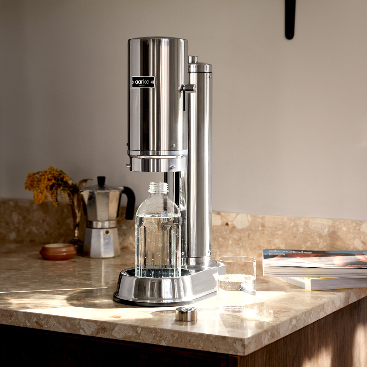 Aarke Carbonator Pro Steel Sparkling Water Maker Sparkling Water Maker