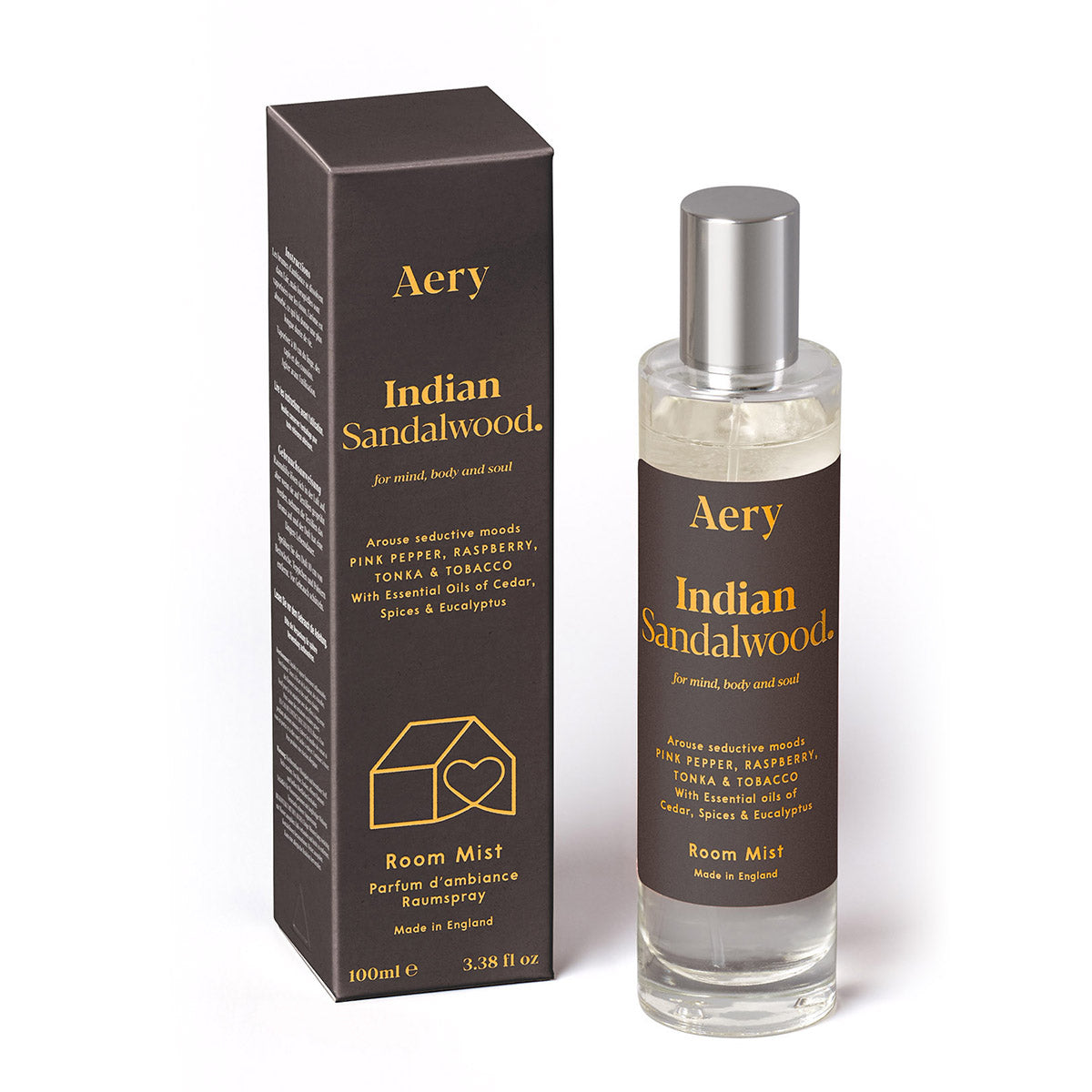 Aery Living Fernweh 100ml Room Spray Indian Sandalwood