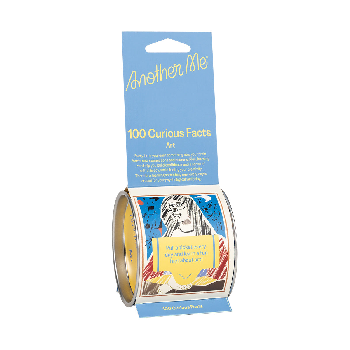 Another Me 100 Curious Facts Art Paper Trivia Game Paper Trivia Game