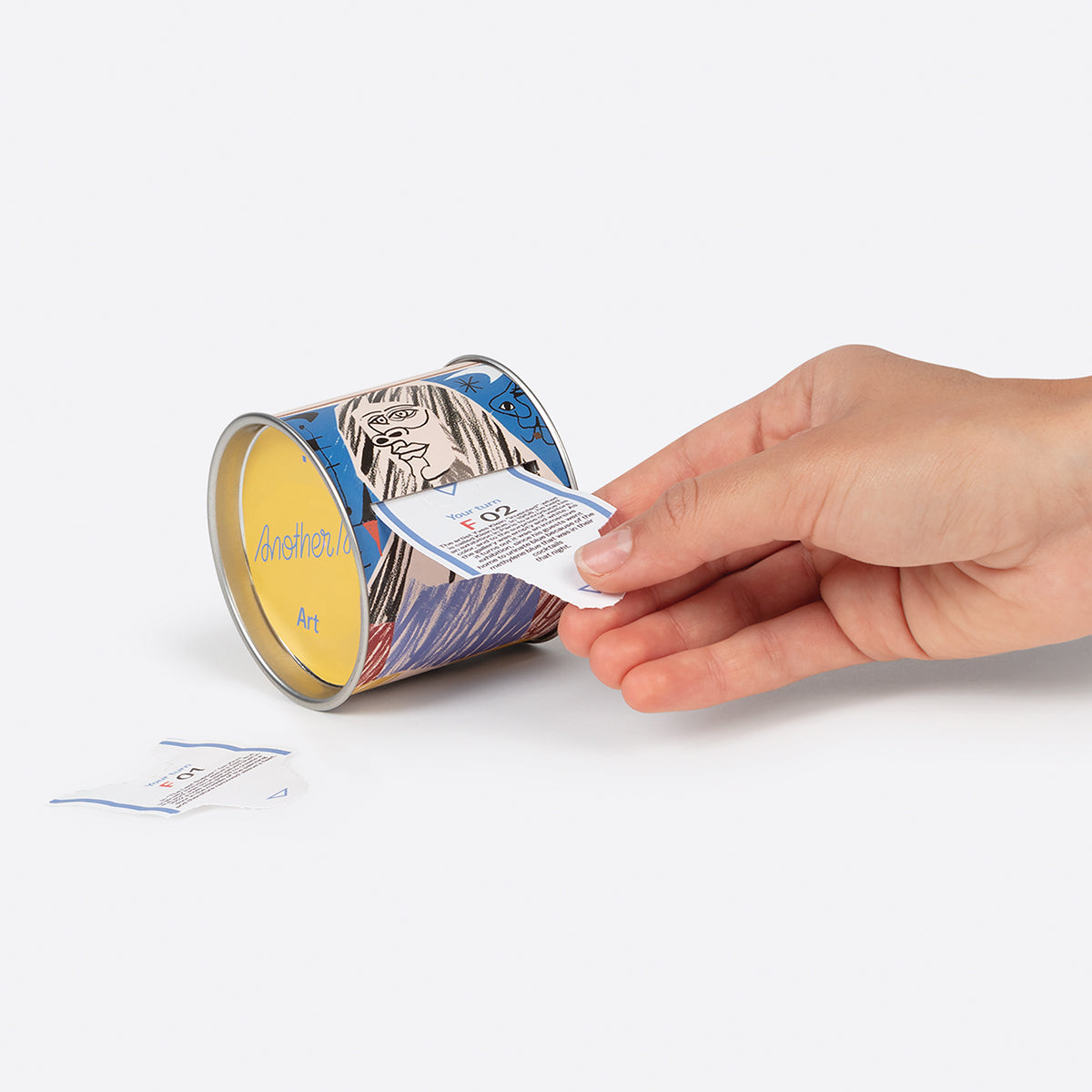 Another Me 100 Curious Facts Art Paper Trivia Game Paper Trivia Game