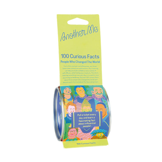 Another Me 100 Curious Facts People Who Changed The World Paper Trivia Game Paper Trivia Game