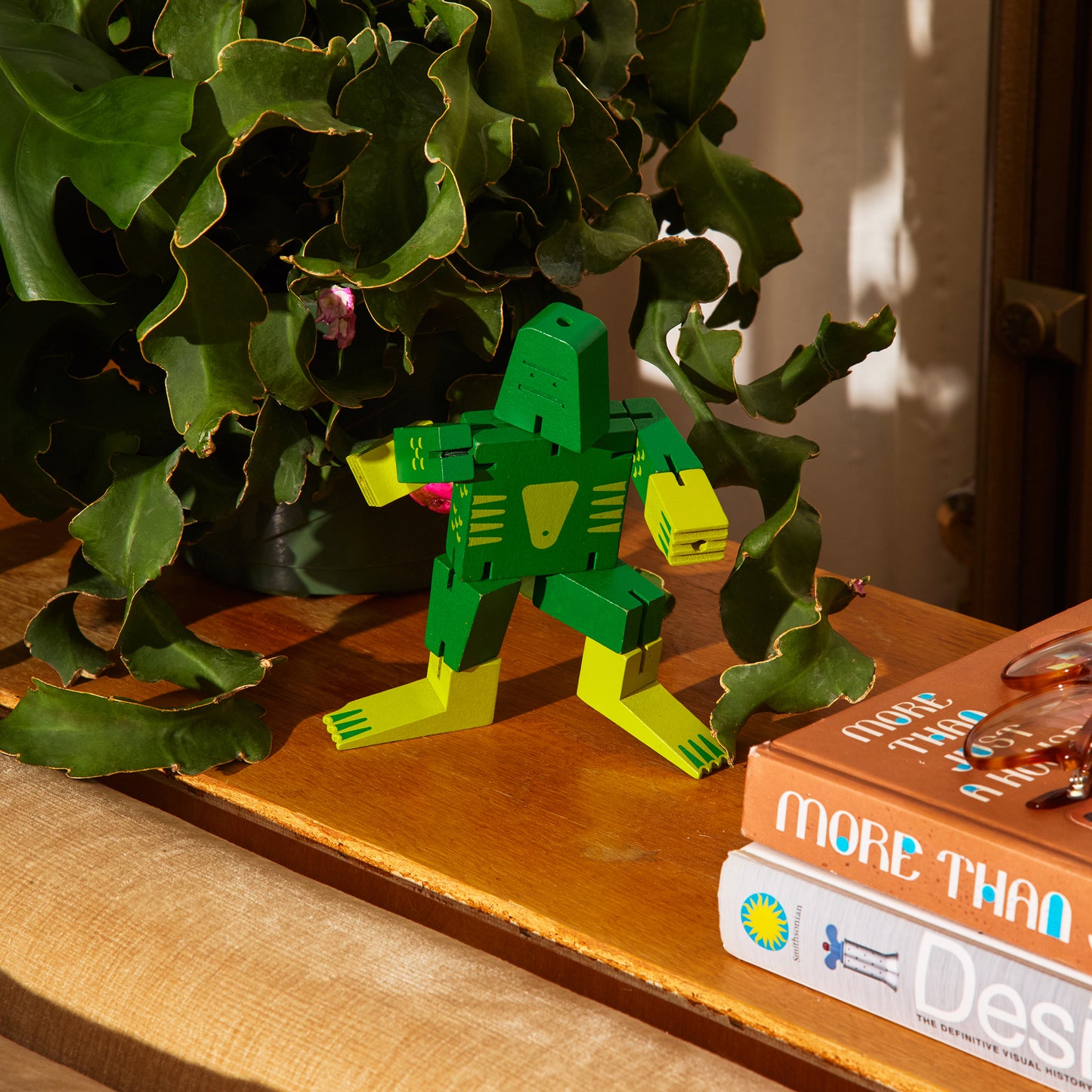 Areaware Cubebot Cryptoid Small Swamp Creature Monster Toy Monster Toy