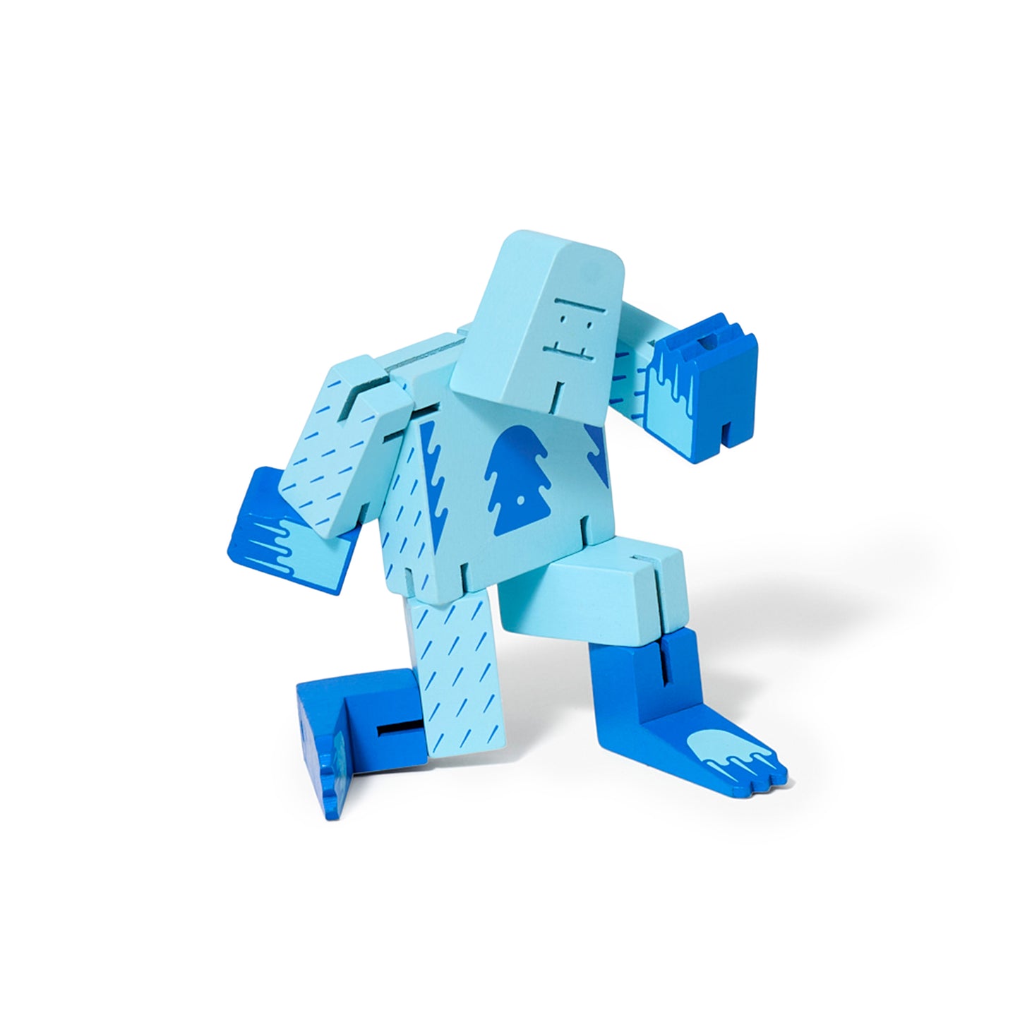 Areaware Cubebot Cryptoid Small Yeti Monster Toy Monster Toy