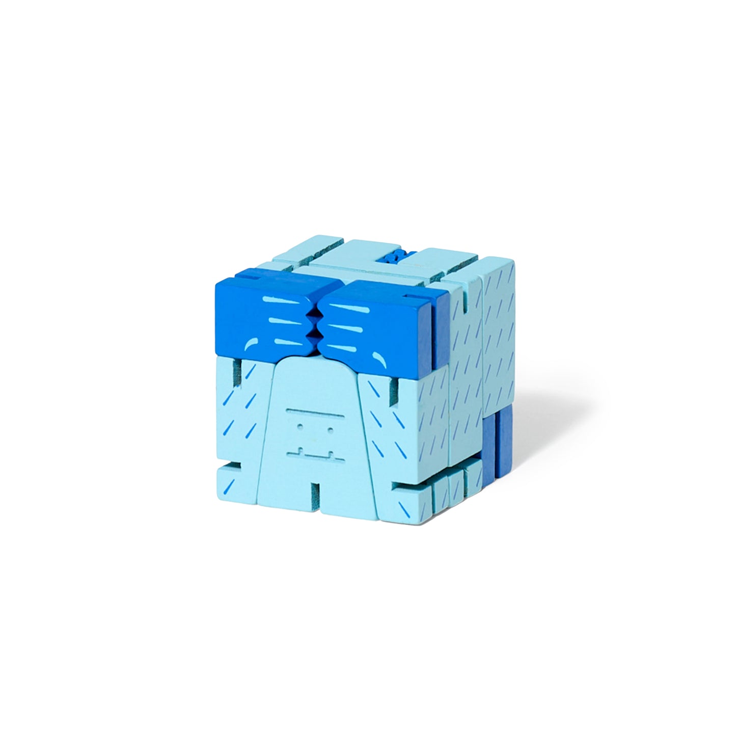 Areaware Cubebot Cryptoid Small Yeti Monster Toy Monster Toy