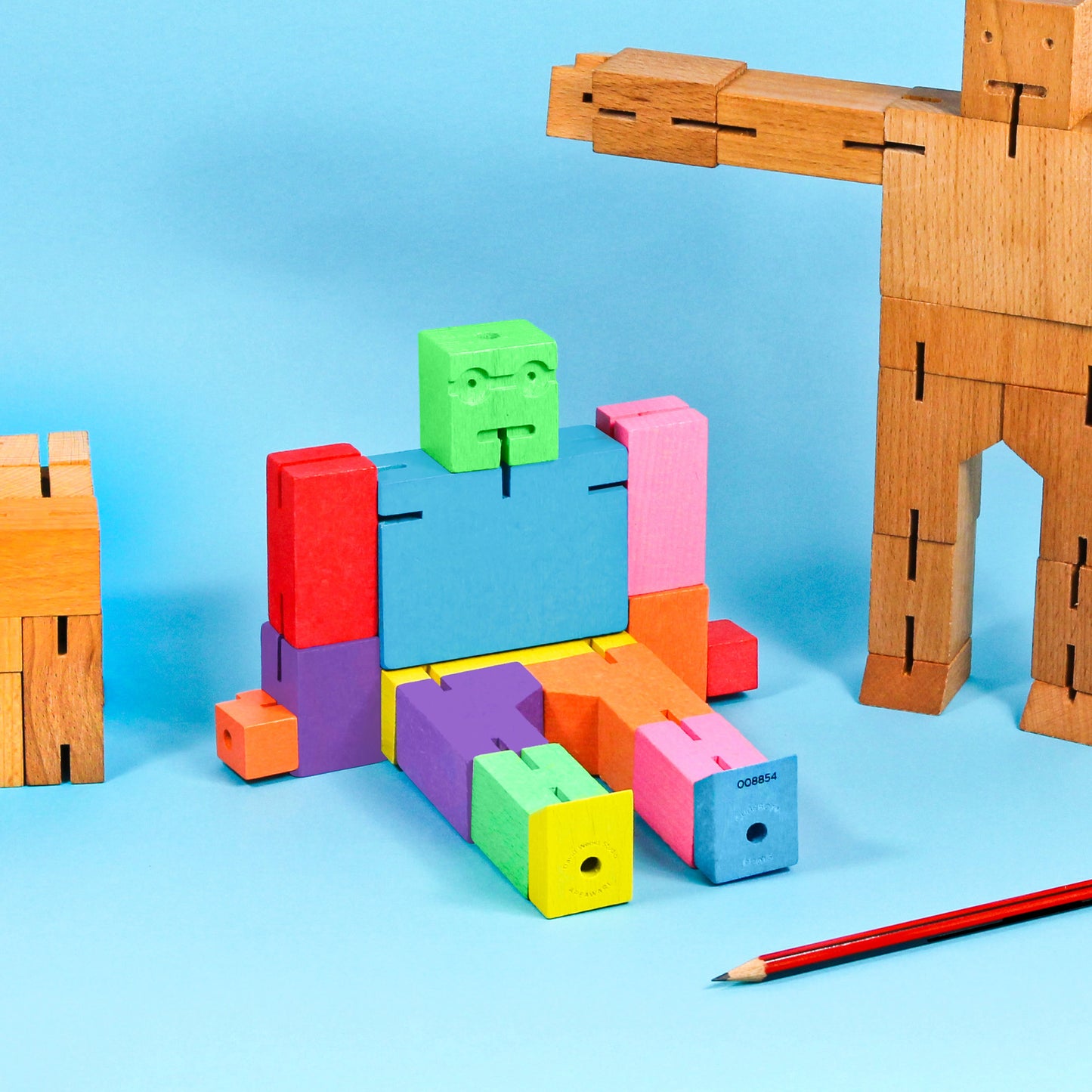 Areaware Cubebot Medium Multi Robot Toy Robot Toy