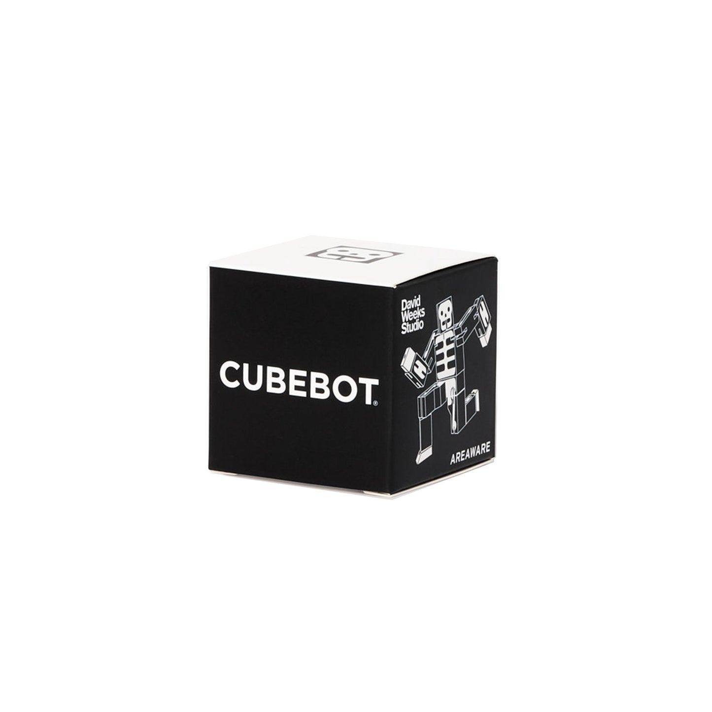 Areaware Cubebot Micro Black Skeleton Robot Toy Robot Toy