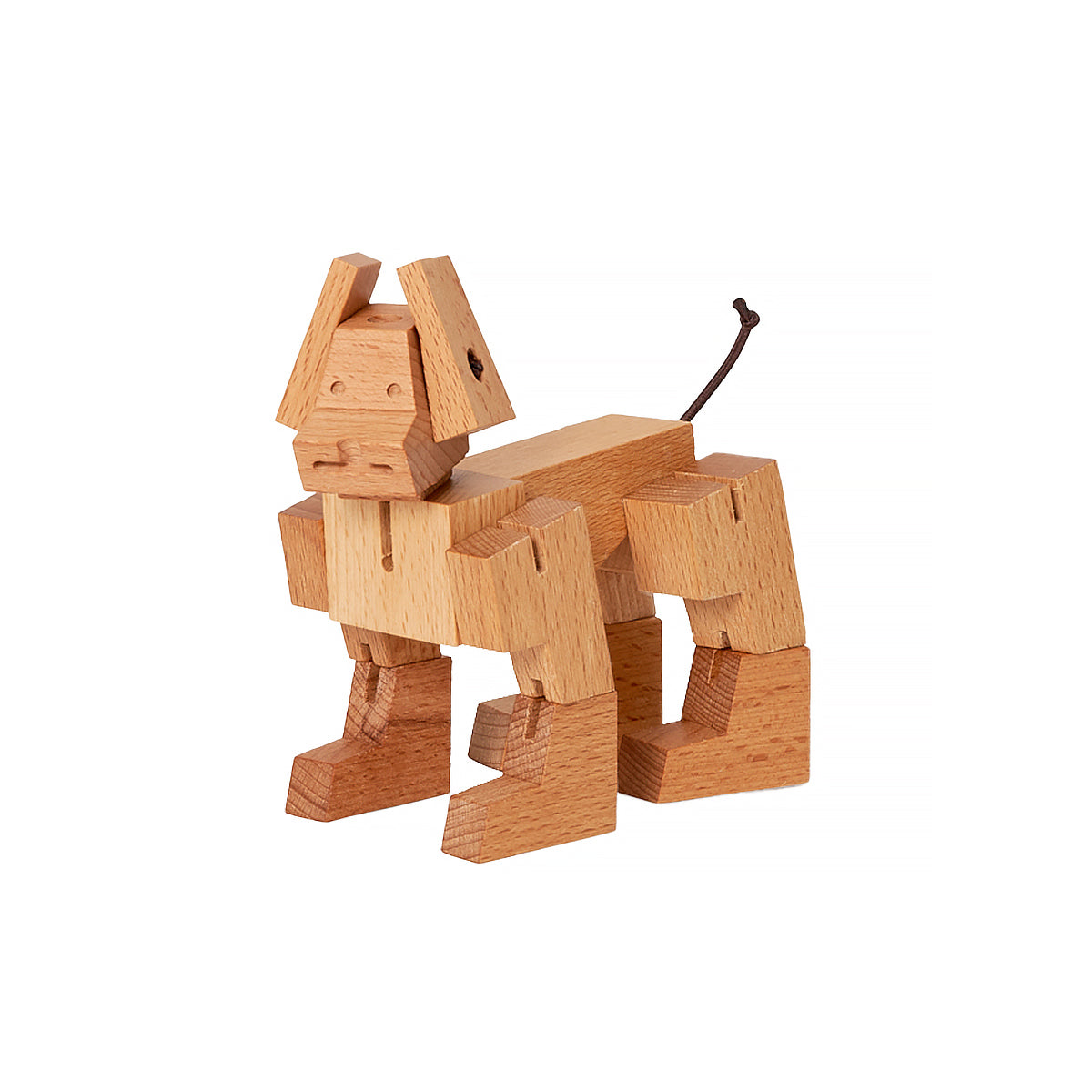 Areaware Cubebot Milo Small Natural Robot Toy Robot Toy