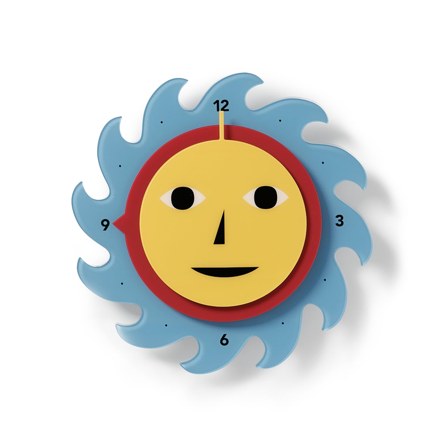 Areaware Dusen Dusen Everybody Clock Blue