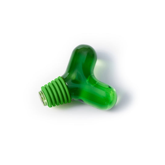 Areaware Hobknob Bottle Stopper Green