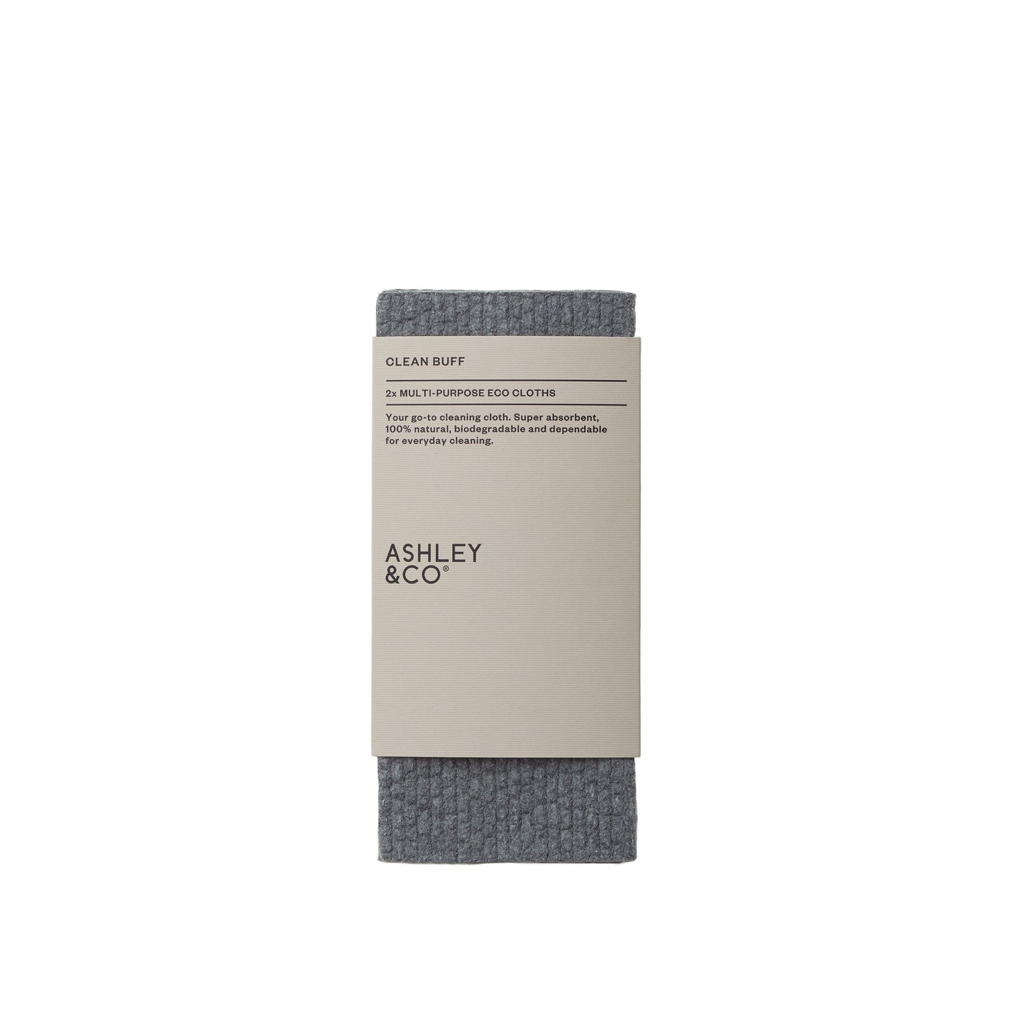 Ashley & Co Clean Buff (2 pack) Smoky Rye Kitchen Cloth Kitchen Cloth
