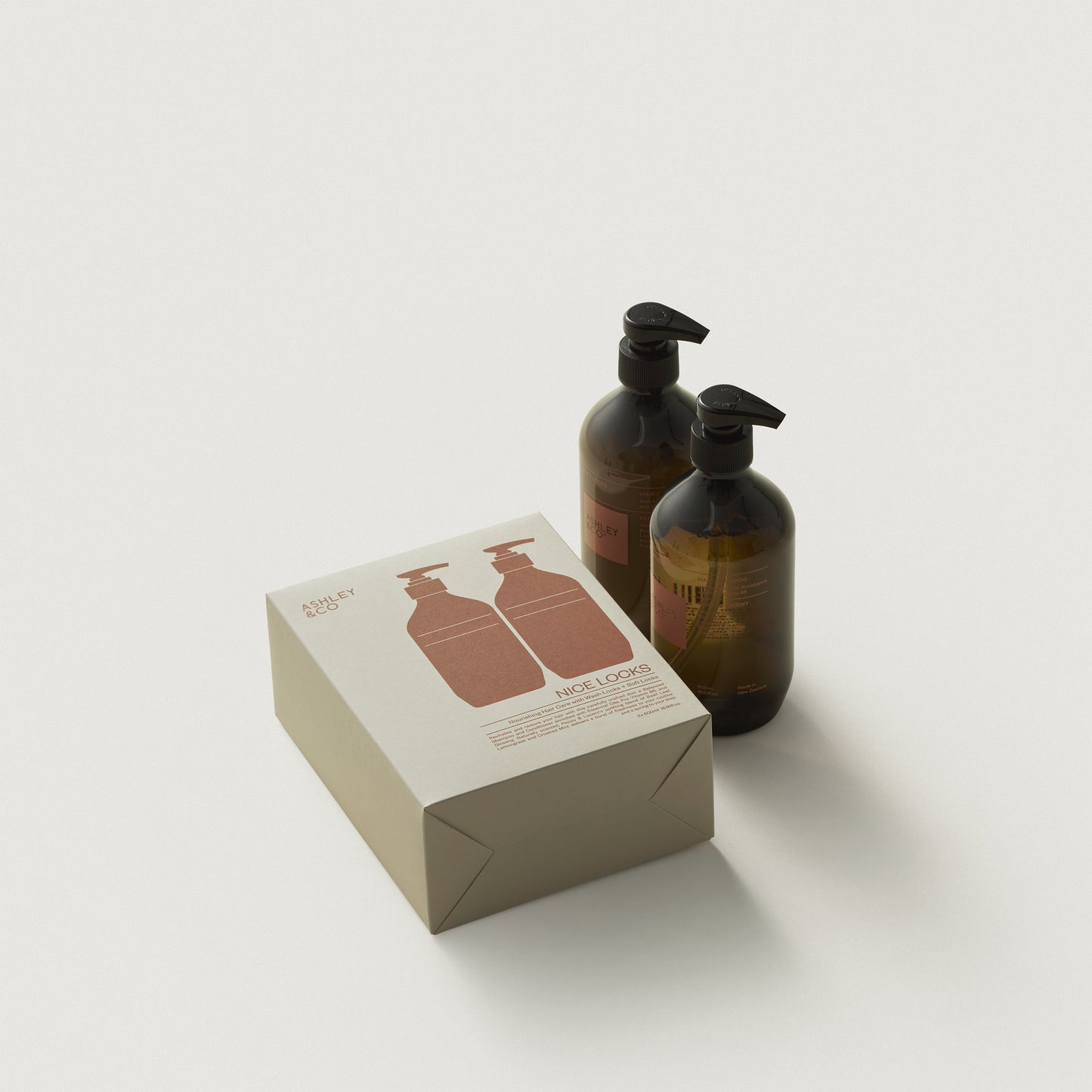 Ashley & Co Gift Set Nice Locks (Wash Locks + Soft Locks)