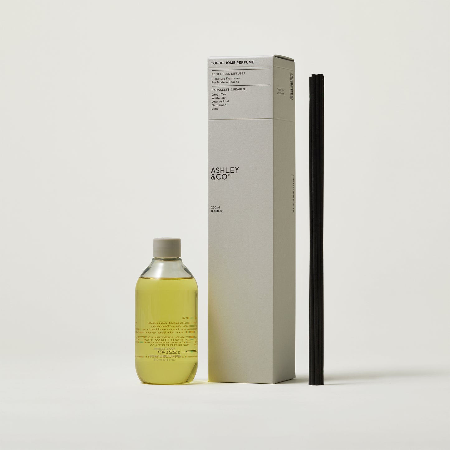 Ashley & Co Home Perfume Topup 250ml Parakeets & Pearls Reed Diffuser Reed Diffuser