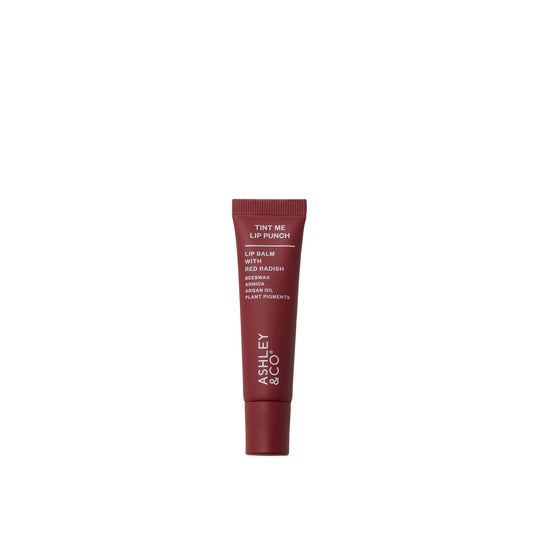 Ashley & Co Lip Punch Tint Me 15ml Tester Red Radish Lip Balm Lip Balm