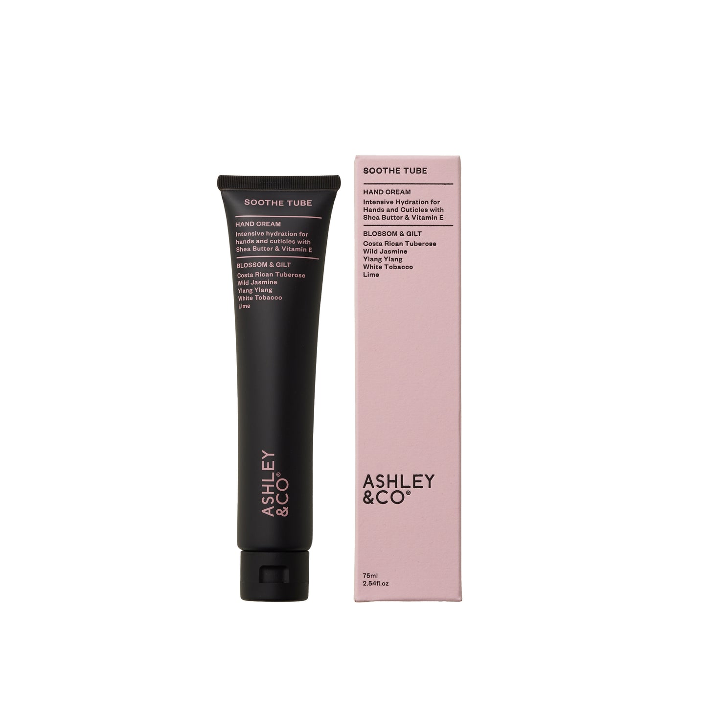 Ashley & Co Soothe Tube 75ml Blossom & Gilt Hand Cream Hand Cream