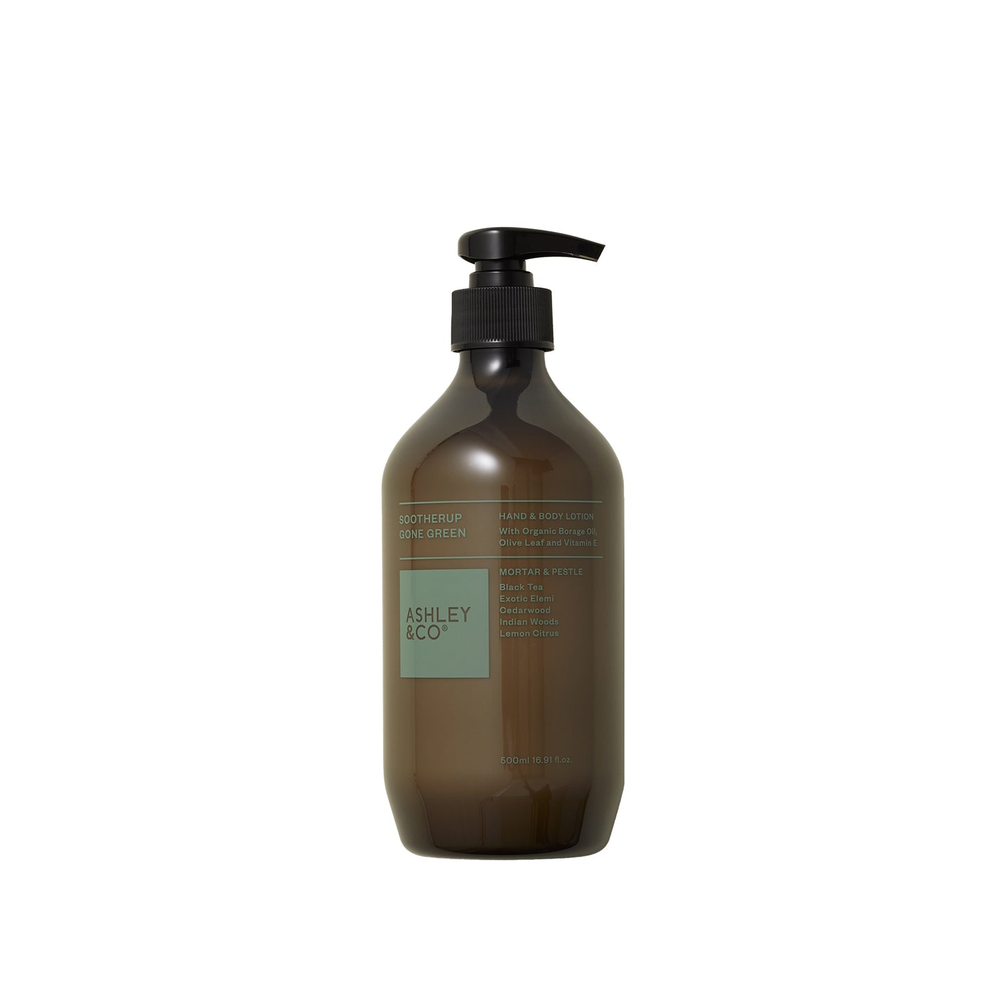 Ashley & Co Sootherup 500ml Tester Mortar & Pestle Hand & Body Lotion Hand & Body Lotion