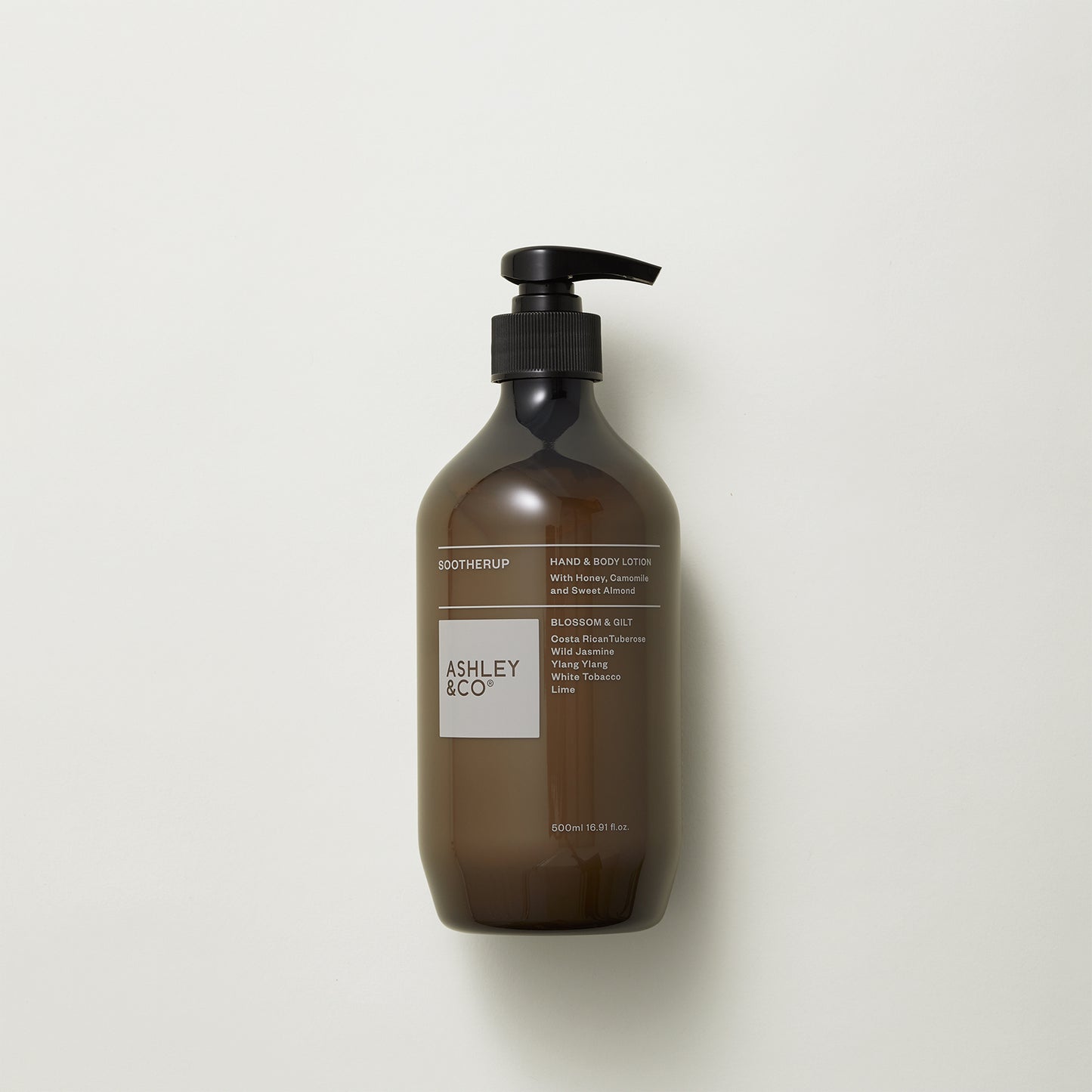 Ashley & Co Sootherup 500ml Blossom & Gilt Hand & Body Lotion Hand & Body Lotion