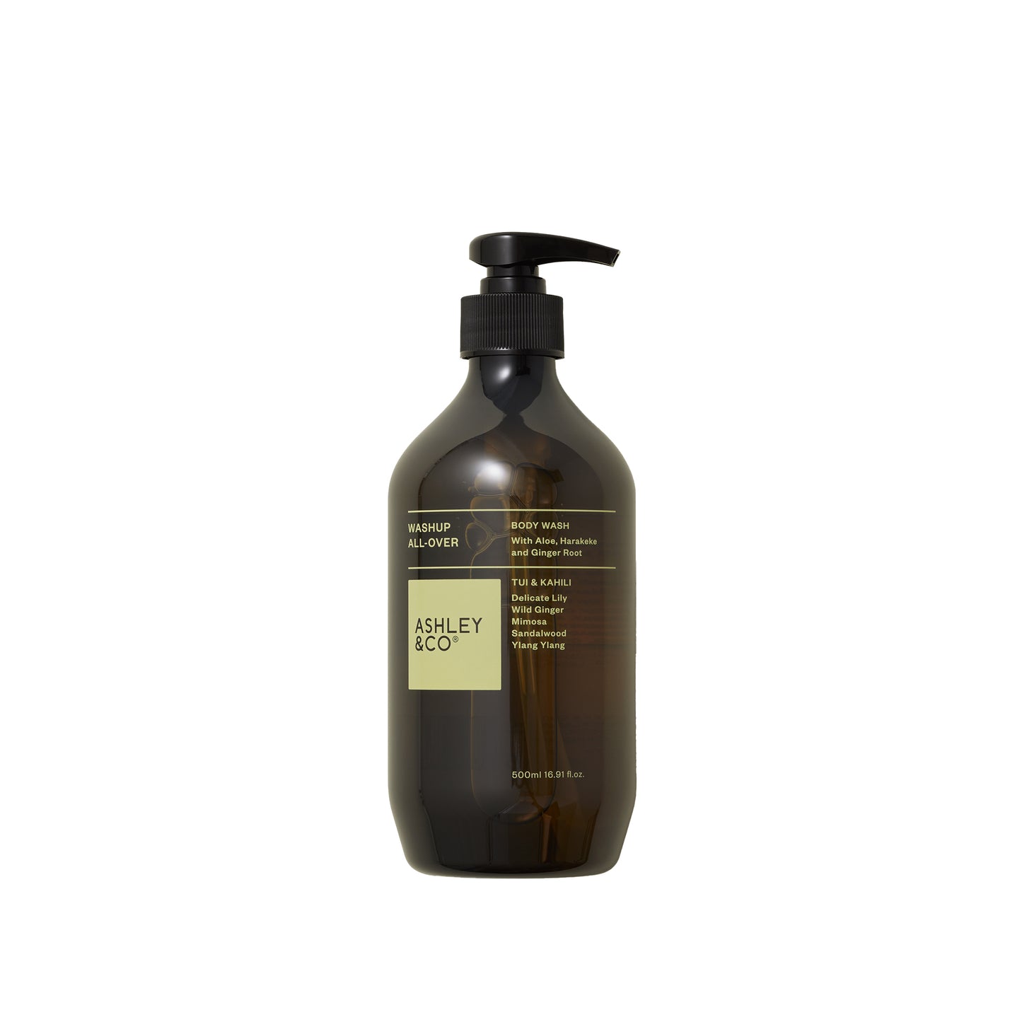 Ashley & Co Washup All Over 500ml Tui & Kahili Body Wash Body Wash