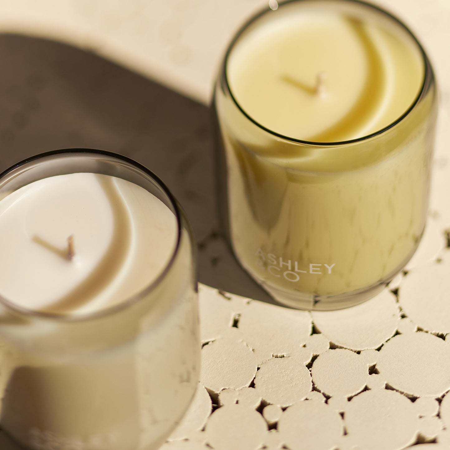 Ashley & Co Waxed Perfume 310g Bubbles & Polkadots Candle Candle