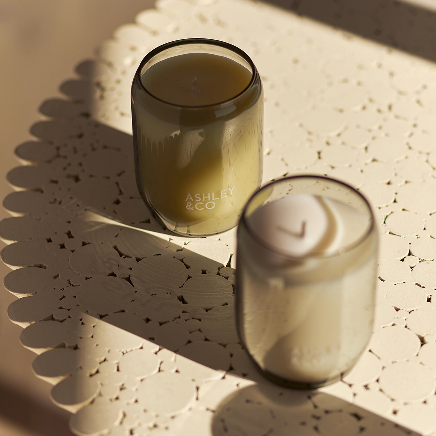 Ashley & Co Waxed Perfume 310g Bubbles & Polkadots Candle Candle