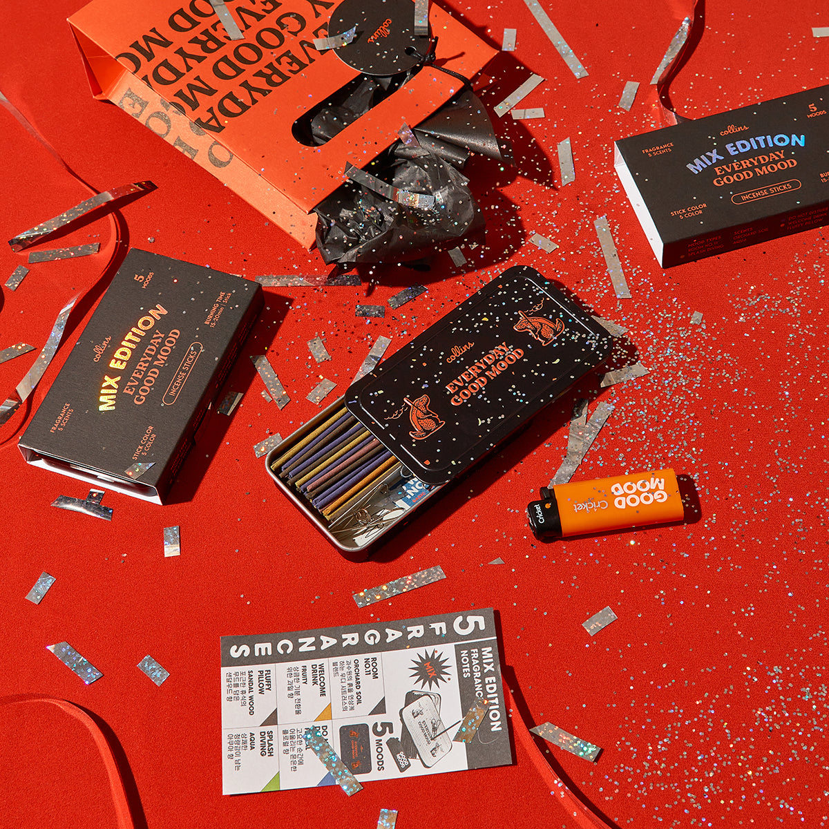 Collins Natural Incense Sticks Mix Edition Original 5