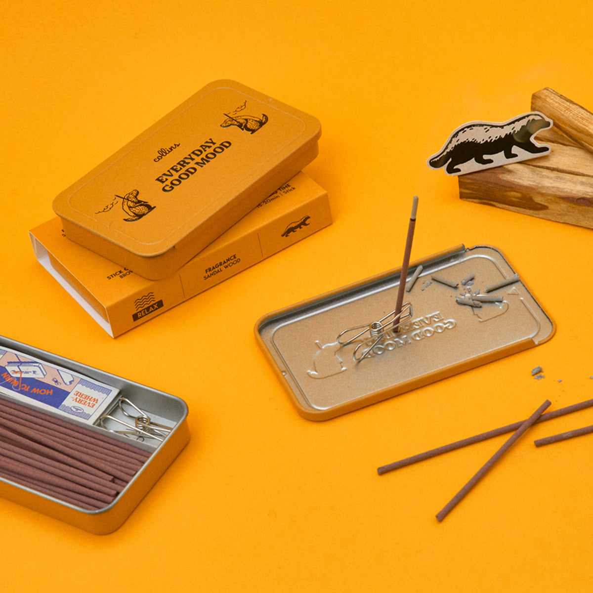 Collins Natural Incense Sticks Fluffy Pillow