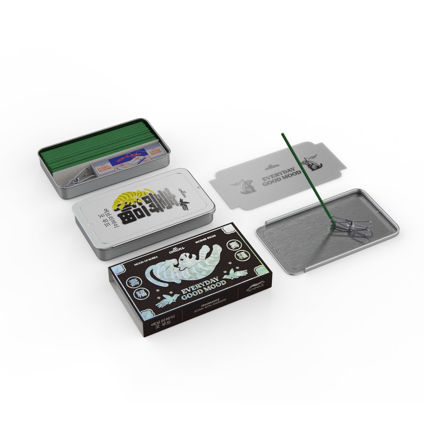 Collins Natural Incense Sticks Korea Edition