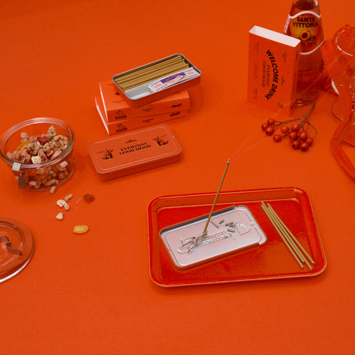 Collins Natural Incense Sticks Welcome Drink