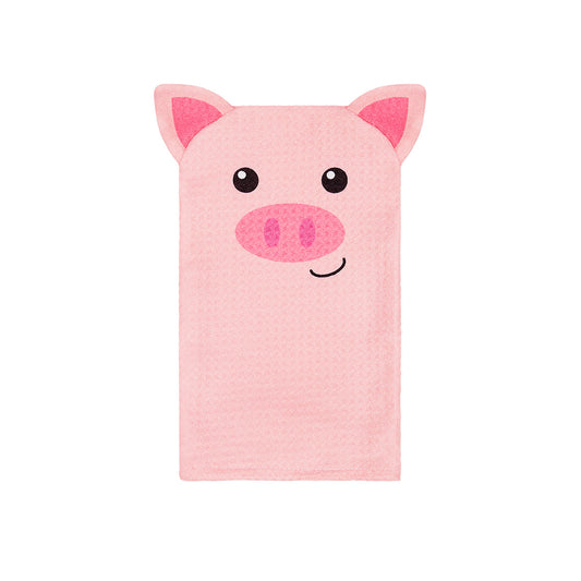 Dock & Bay Baby Wash Mitt Animal Collection Parker Pig 100% Recycled 100% Recycled