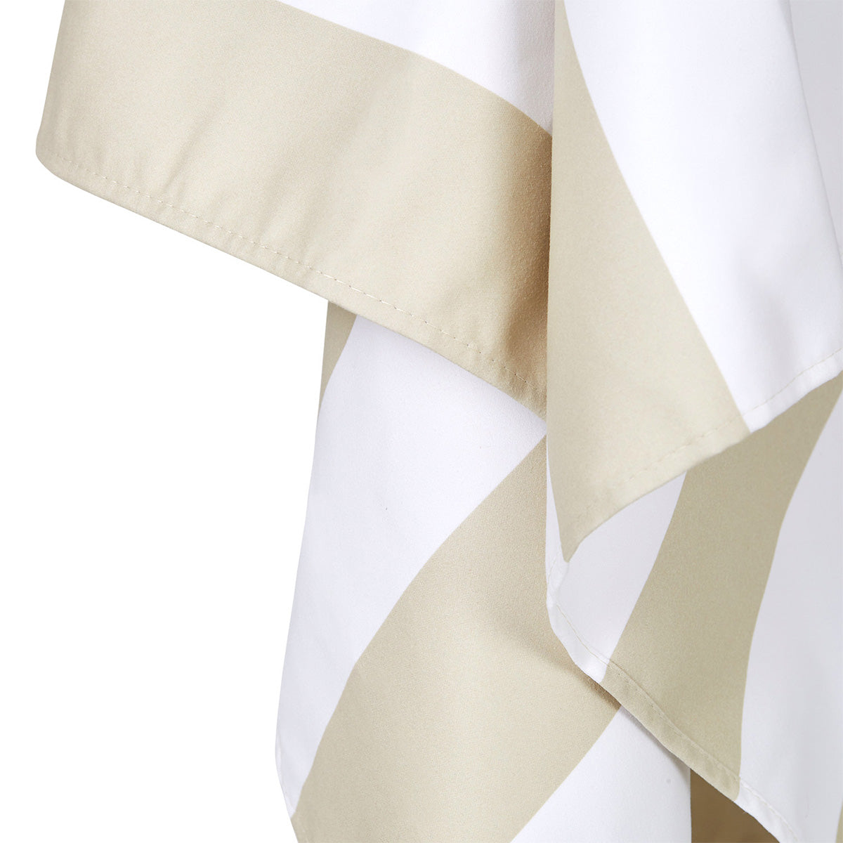 Dock & Bay Beach Towel Cabana Light Collection L Bora Bora Beige 100% Recycled 100% Recycled