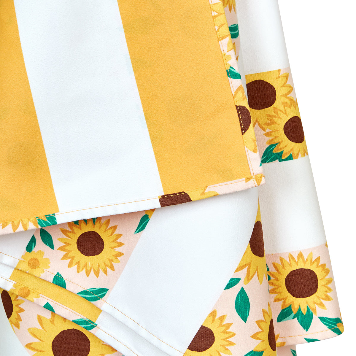 Dock & Bay Beach Towel Flower Power Collection L Sunflower Solstice 100% Recycled 100% Recycled