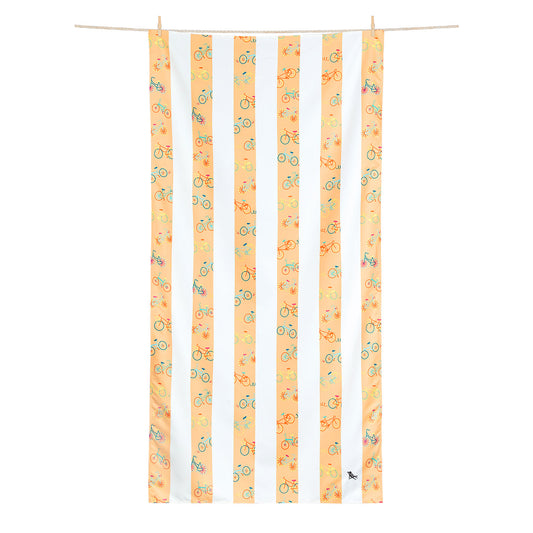 Dock & Bay Beach Towel Kids Collection M Bike Bike Baby 100% Recycled 100% Recycled