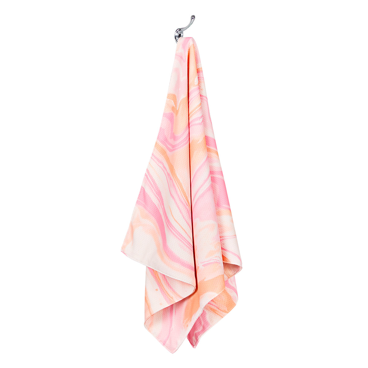 Dock & Bay Cooling Towel Marble Collection Peach Melba 100% Recycled 100% Recycled