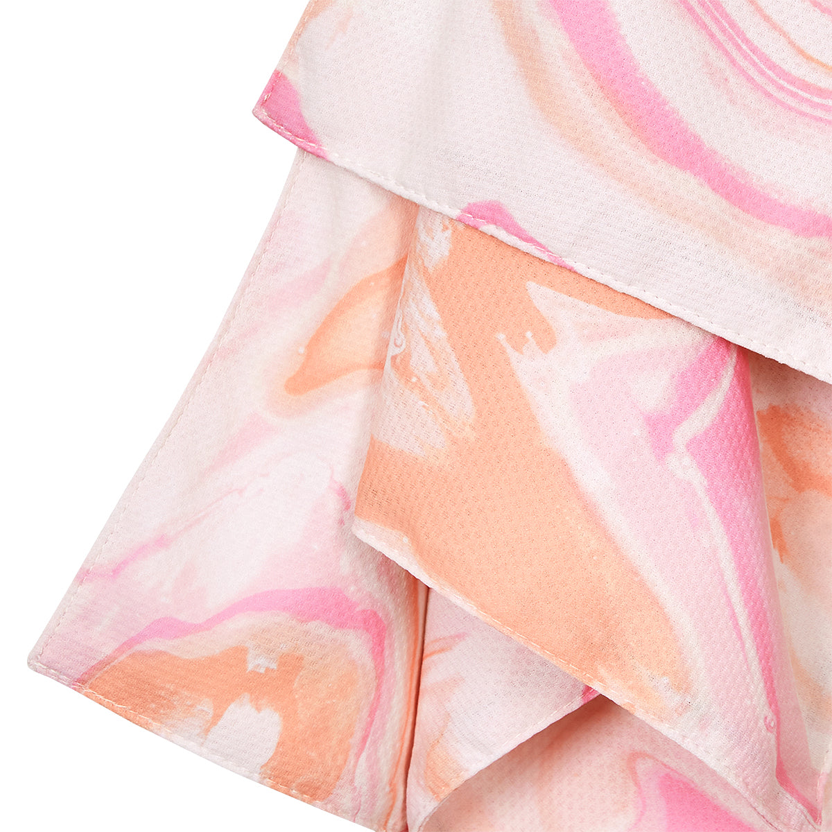 Dock & Bay Cooling Towel Marble Collection Peach Melba 100% Recycled 100% Recycled