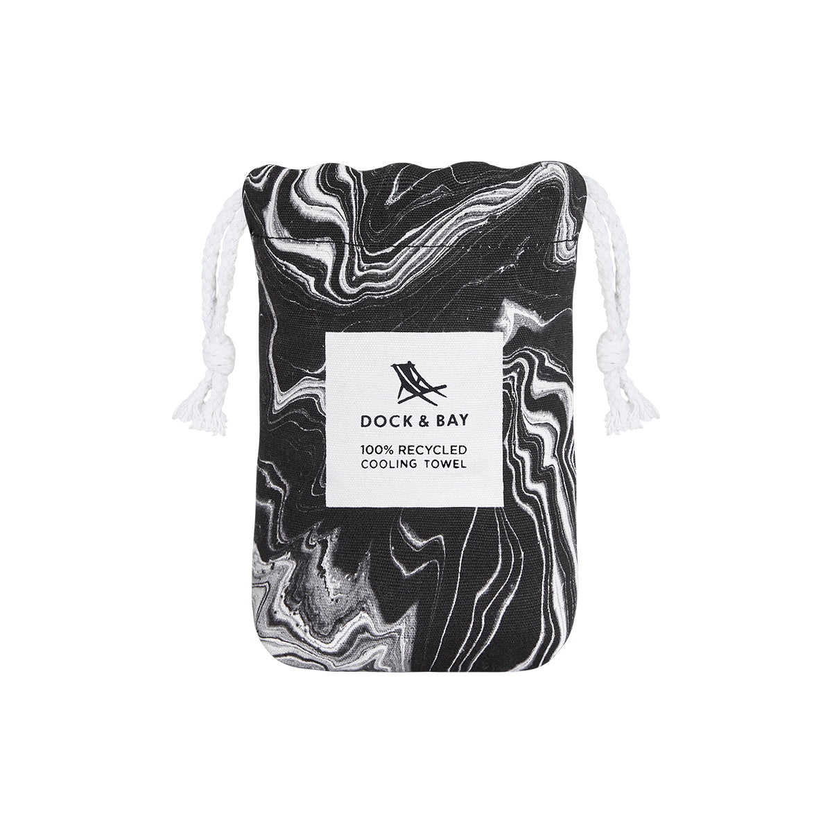 Dock & Bay Cooling Towel Marble Collection Space Odyssey 100% Recycled 100% Recycled