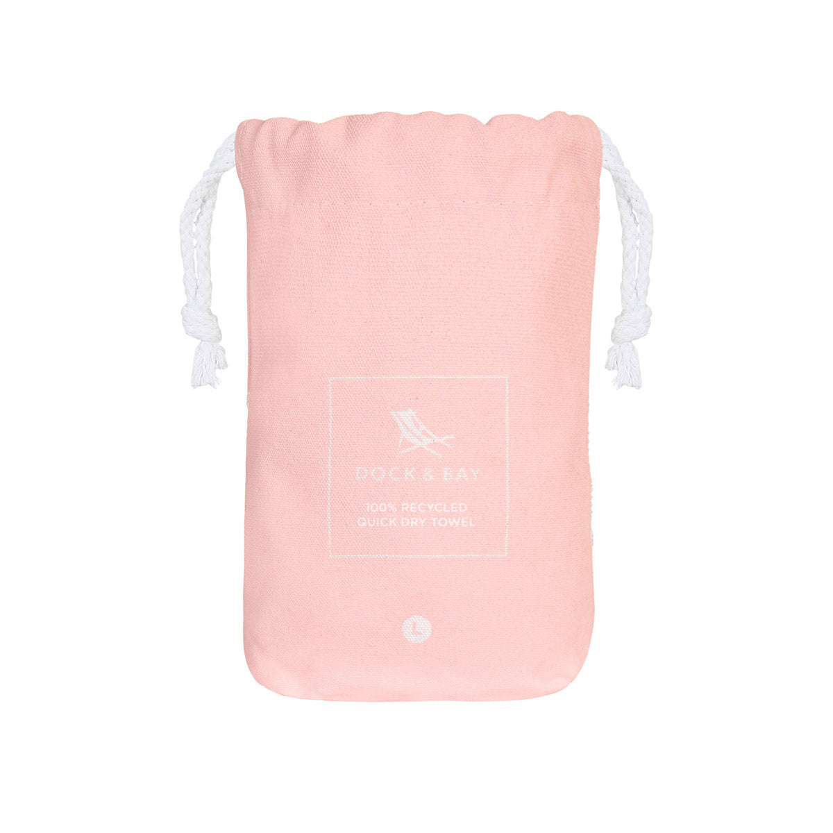 Dock & Bay Fitness Towel Essential Collection L Island Pink 100% Recycled 100% Recycled