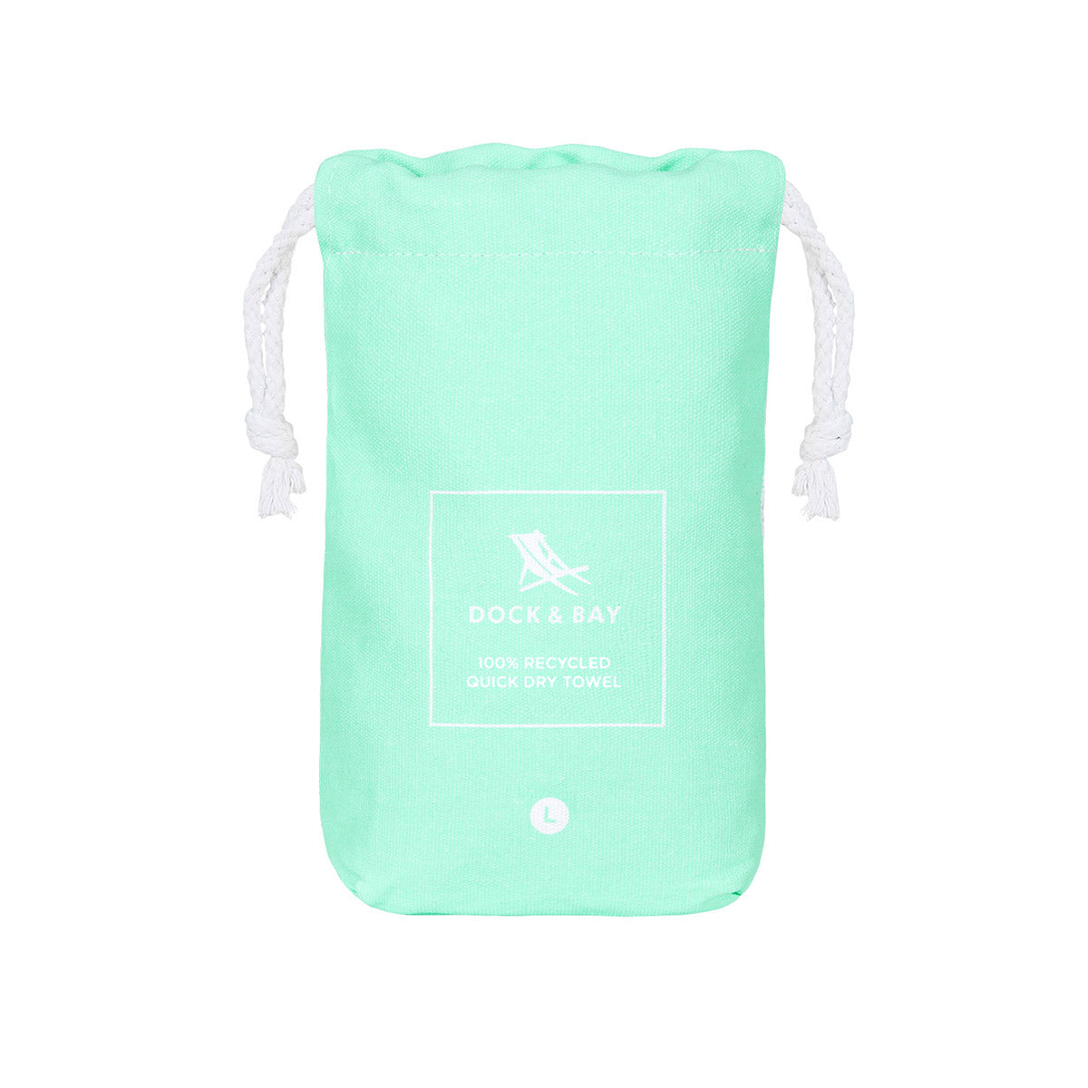 Dock & Bay Fitness Towel Essential Collection L Rainforest Green 100% Recycled 100% Recycled