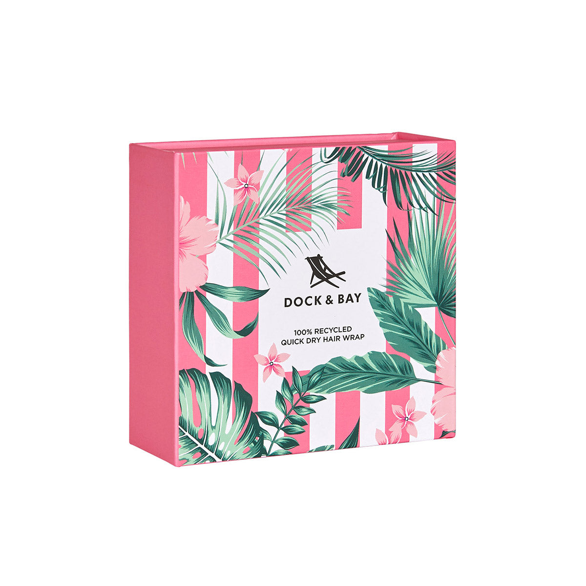 Dock & Bay Hair Wrap Botanical Collection Heavenly Hibiscus 100% Recycled 100% Recycled