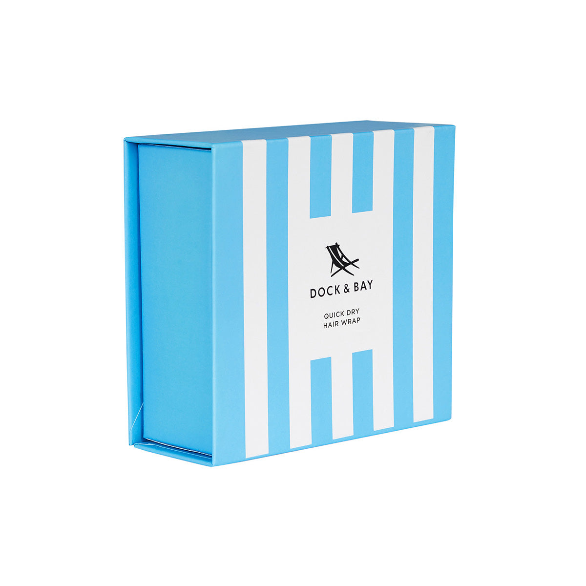 Dock & Bay Hair Wrap Cabana Collection Tulum Blue 100% Recycled 100% Recycled