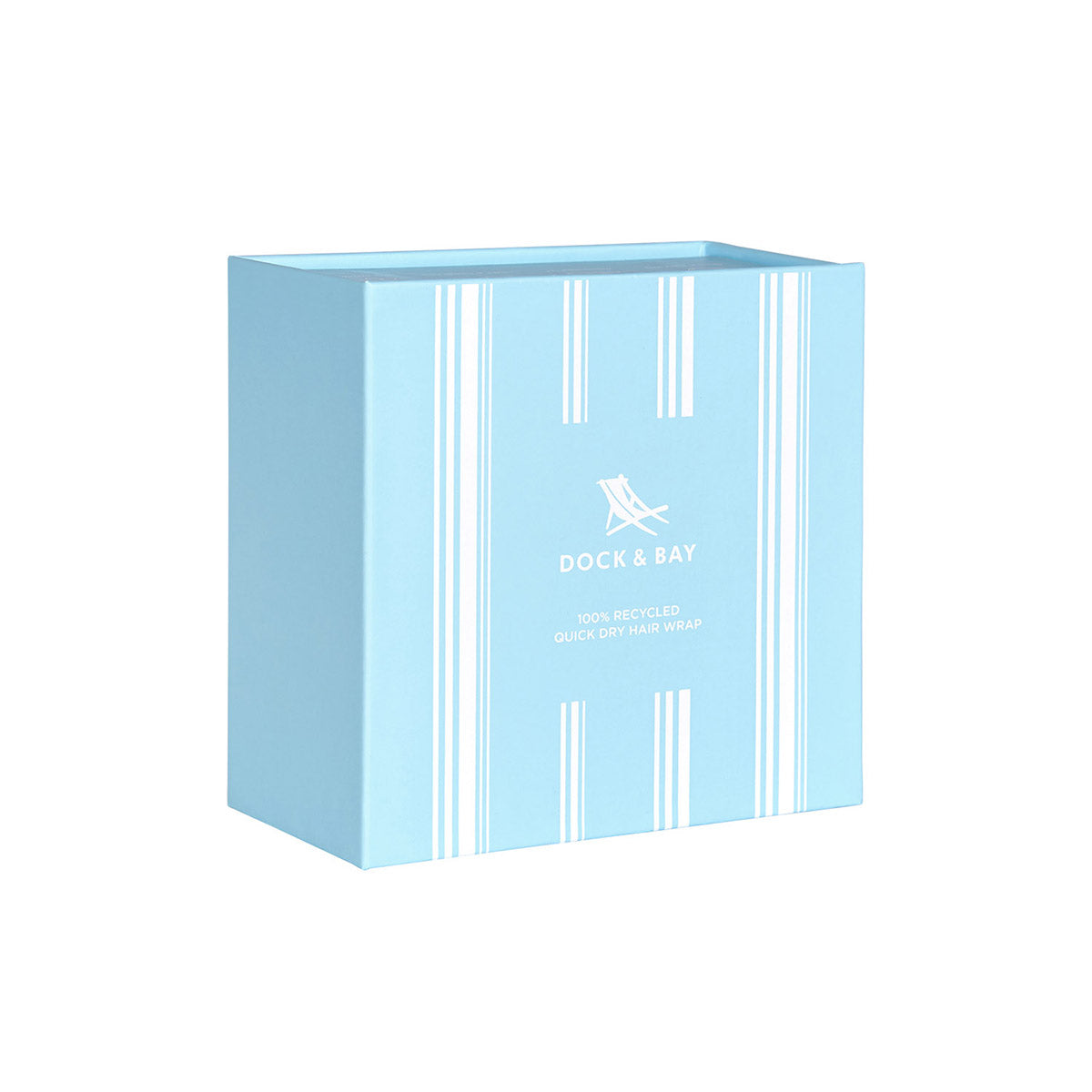Dock & Bay Home Hair Wrap Collection Chamomile Blue 100% Recycled 100% Recycled