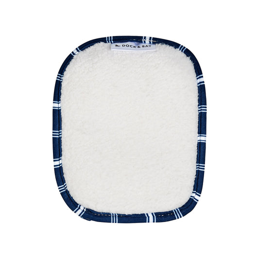 Dock & Bay Home Reusable Makeup Wipes (pk of 3) Patchouli Navy 100% Recycled 100% Recycled