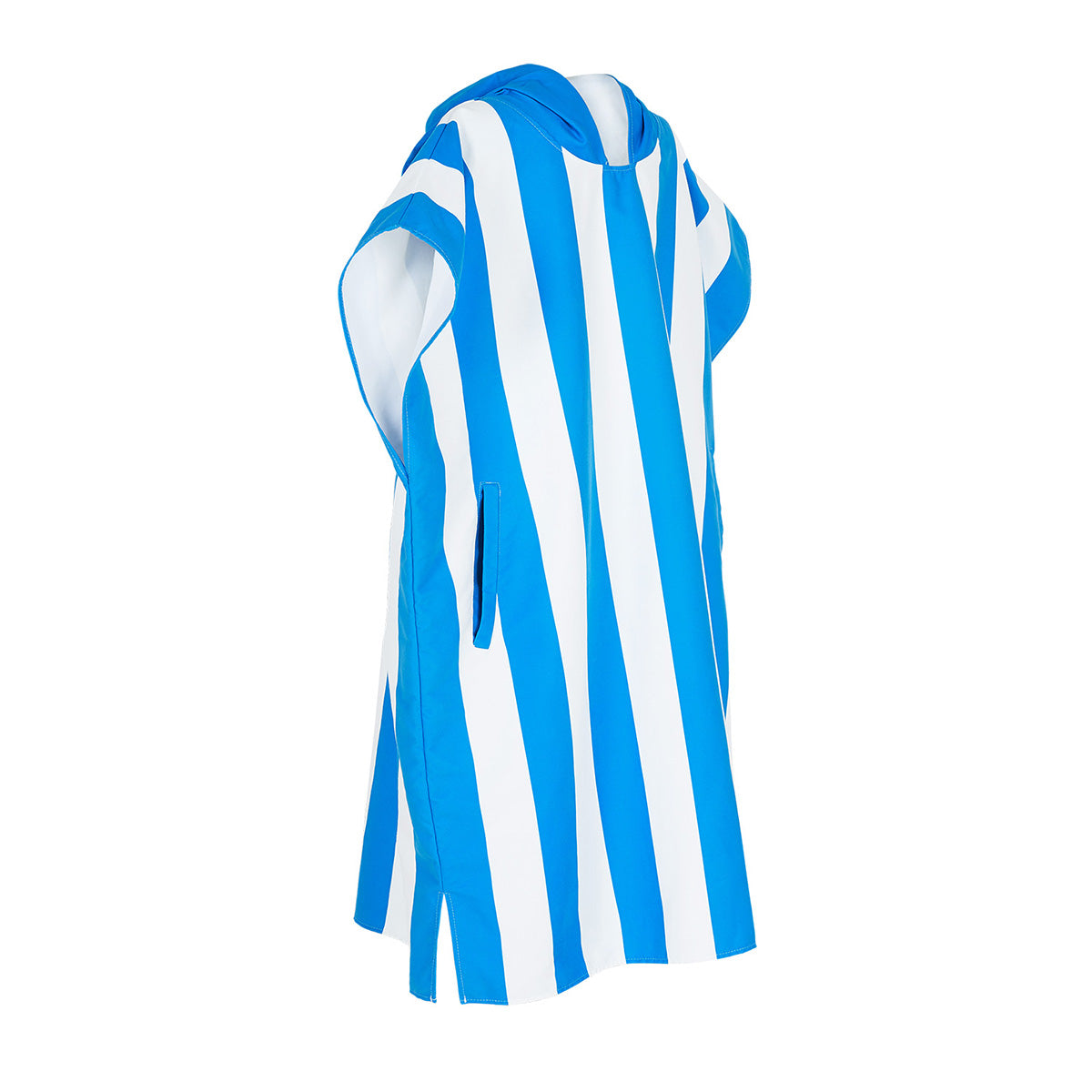 Dock & Bay Poncho Adult Cabana Collection Bondi Blue 100% Recycled 100% Recycled