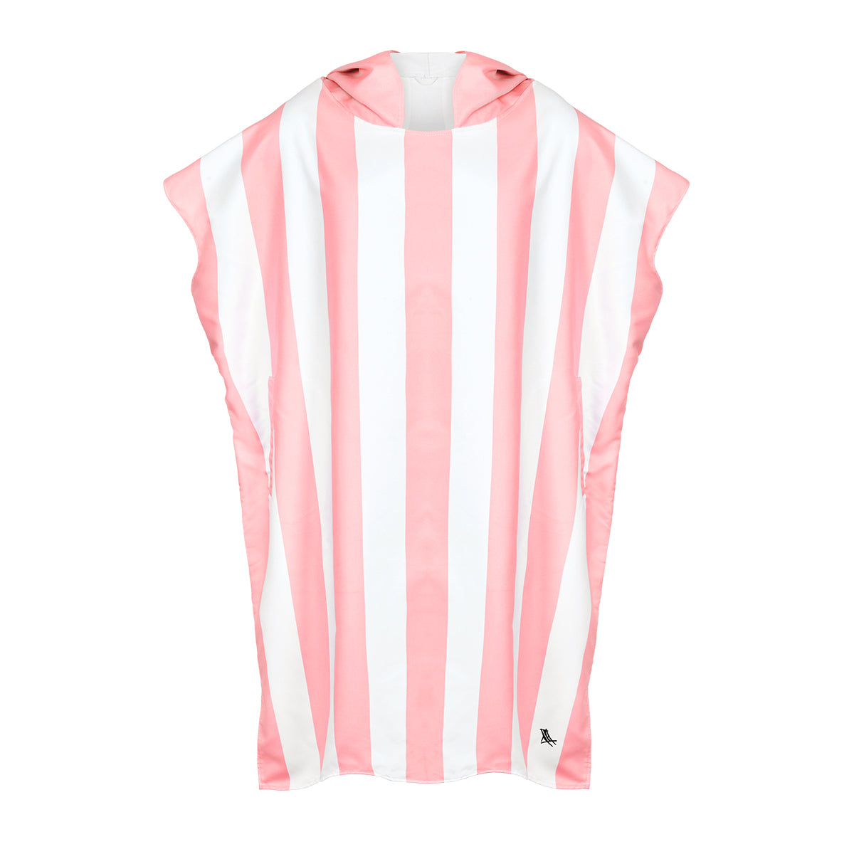 Dock & Bay Poncho Adult Cabana Collection Malibu Pink 100% Recycled 100% Recycled