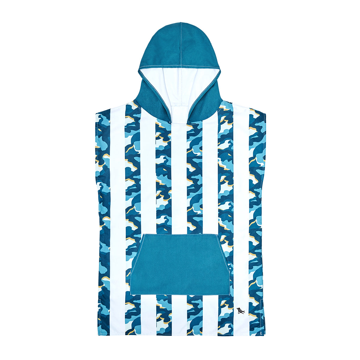 Dock & Bay Poncho Mini Patterned Collection Cool Camo 100% Recycled 100% Recycled