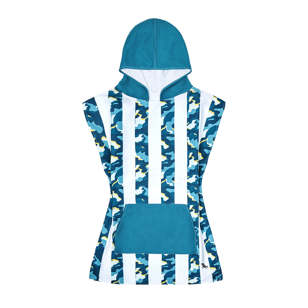 Dock & Bay Poncho Mini Patterned Collection Cool Camo 100% Recycled 100% Recycled