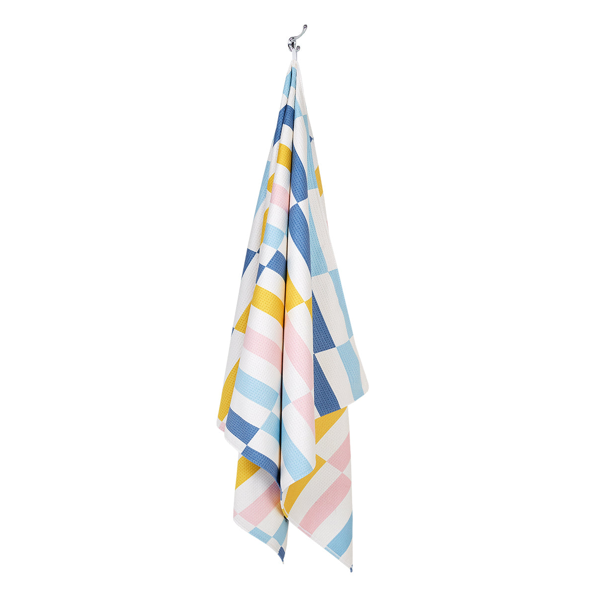 Dock & Bay Waffle Towel XL Boardwalk Parade 100% Recycled 100% Recycled