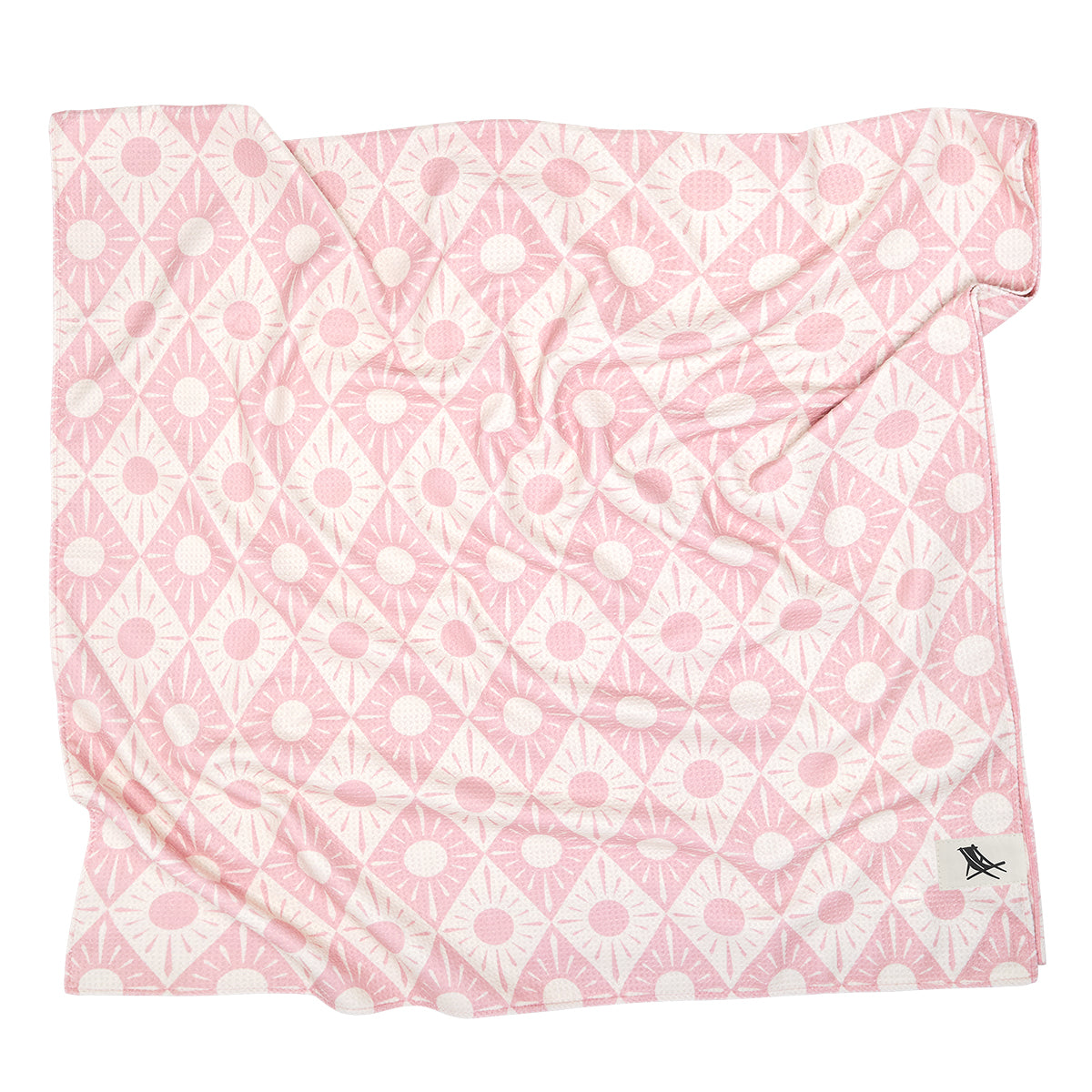 Dock & Bay Waffle Towel XL Diamond Pink 100% Recycled 100% Recycled