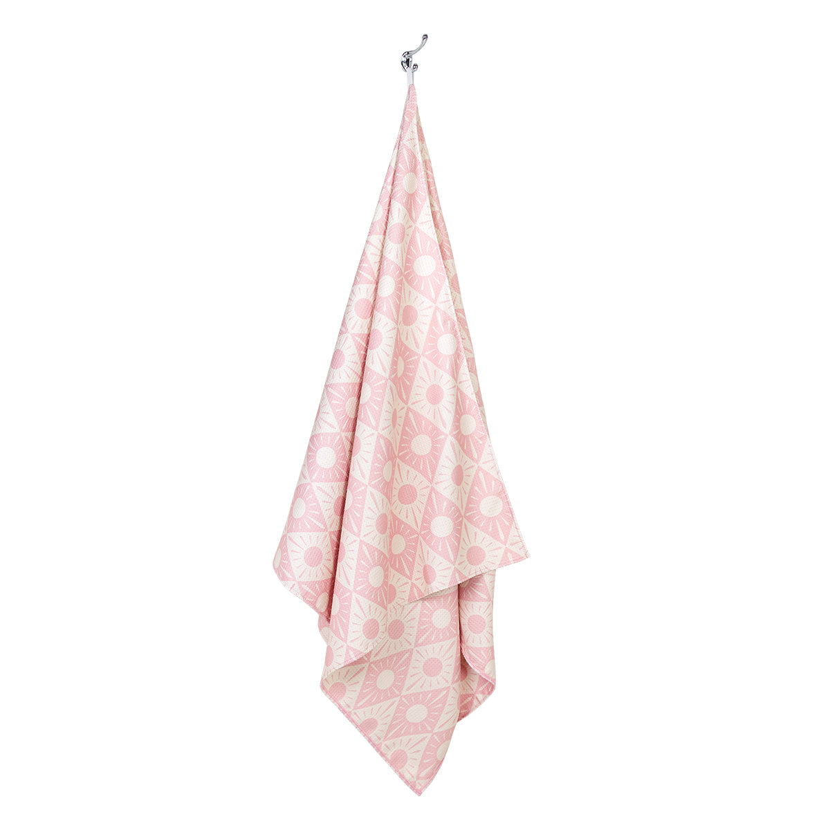 Dock & Bay Waffle Towel XL Diamond Pink 100% Recycled 100% Recycled