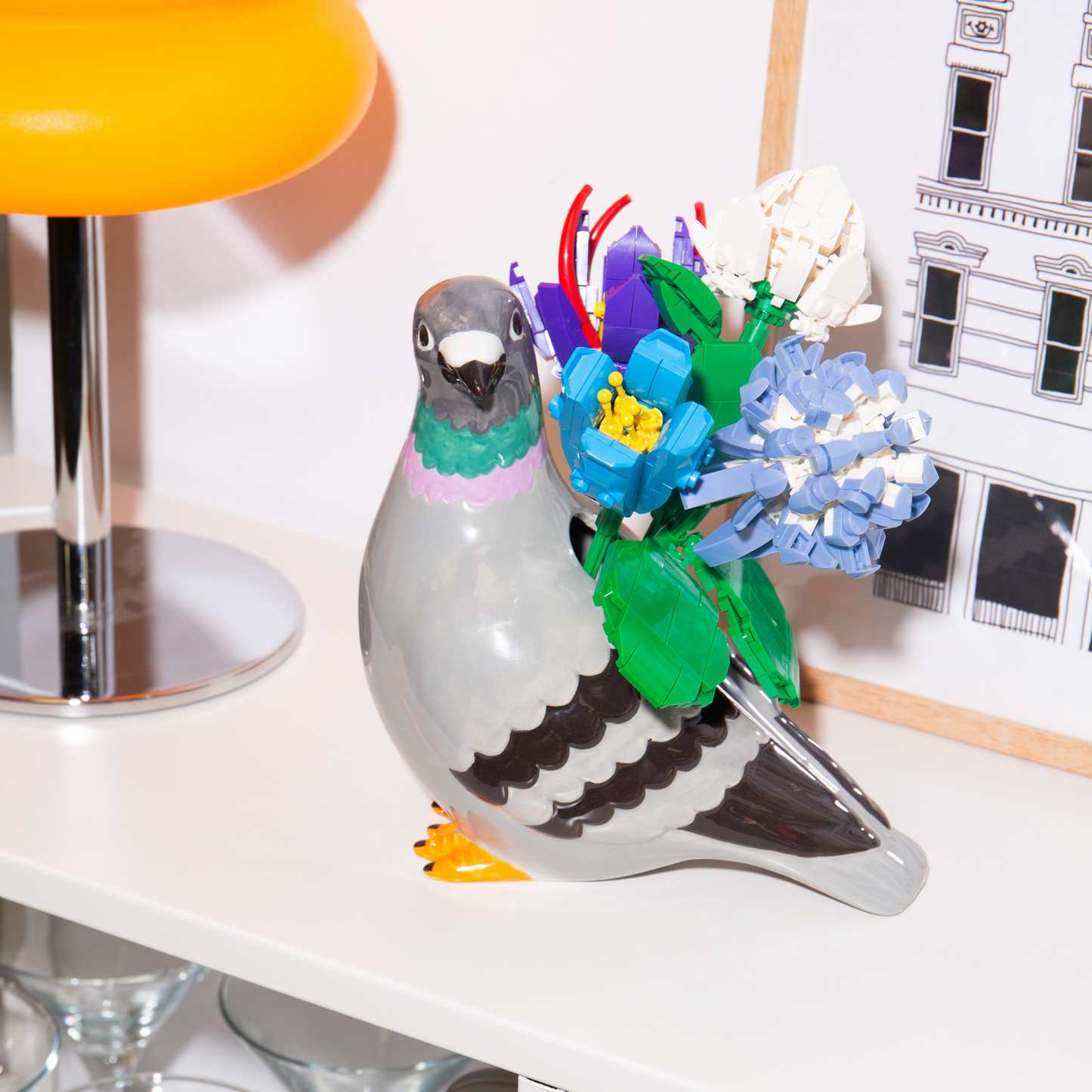 DOIY Pigeon Vase M