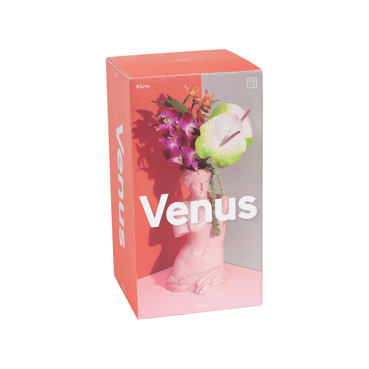 DOIY Greek Series Venus Vase Pink